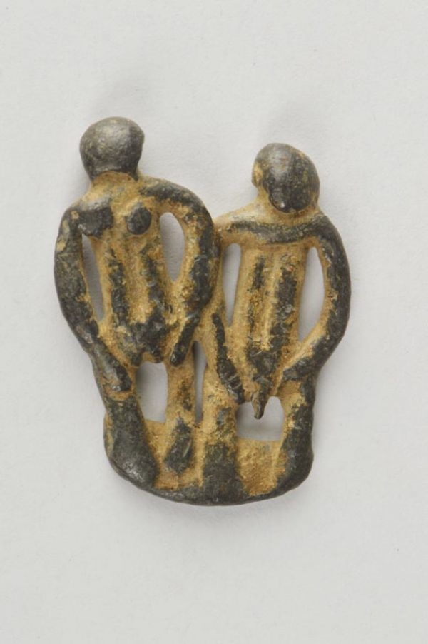 senufo pendant couple