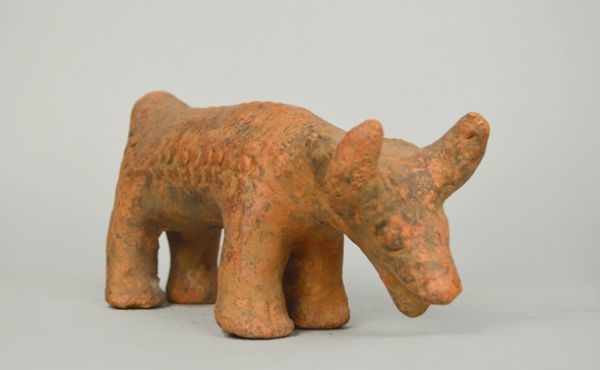 terra-cotta bull